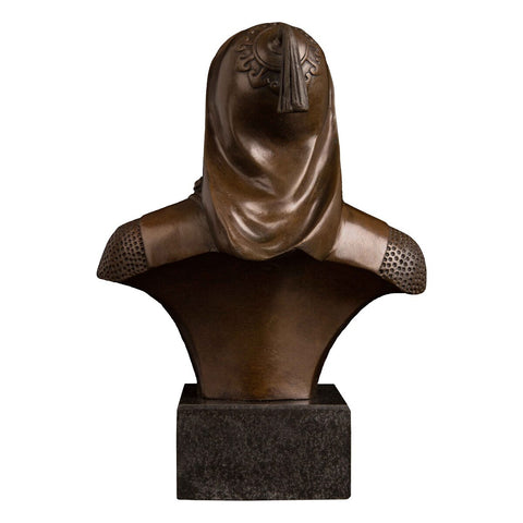 Dschingis Khan Bronze 21 cm