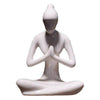 Frauenstatue<br> Yoga Zen 8 bis 14 cm