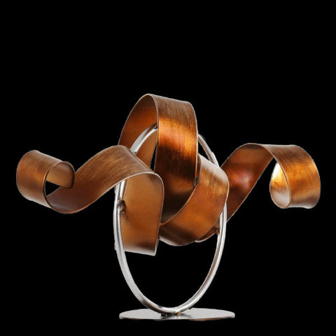Sculpture Abstraite Metal