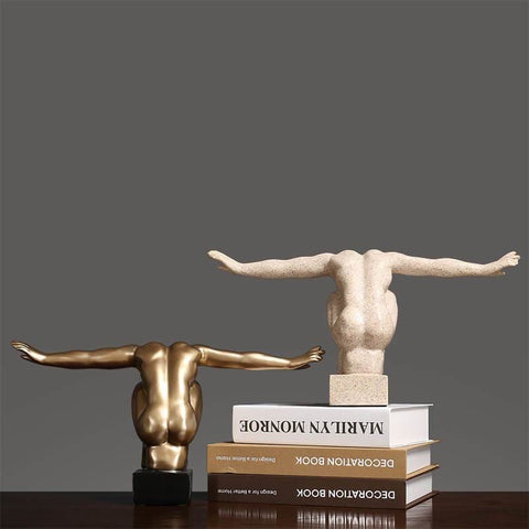 Mannstatue<br> Sportler-Denker