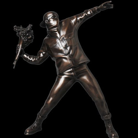Statue Banksy Bouquet