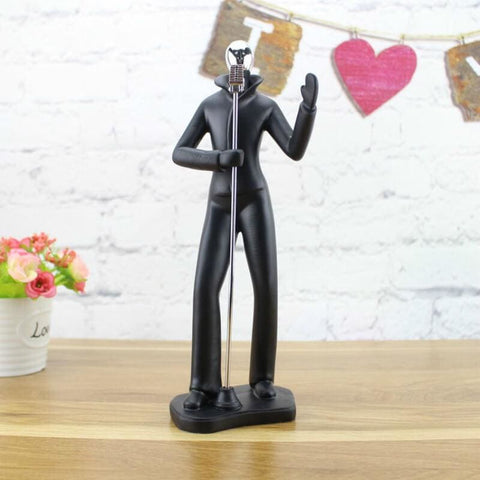 Mannstatue<br> Gruppe von Musikern