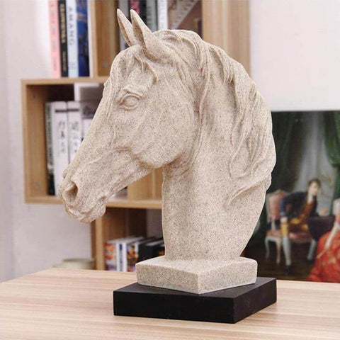 Pferdeskulptur<br> Büste