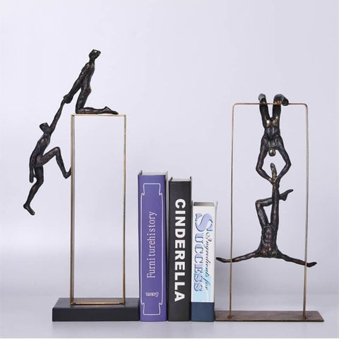 Mannstatue<br> Akrobatisches Design