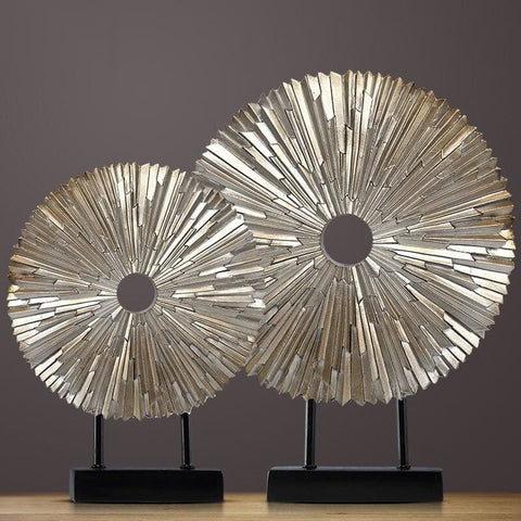 Luxuriöse moderne Skulptur<br> Räder