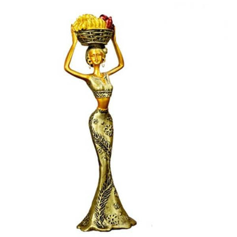 Frauenstatue<br> Retro Damen 29/31 cm