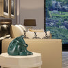 Frauenstatue<br> Runder Denker 26 cm