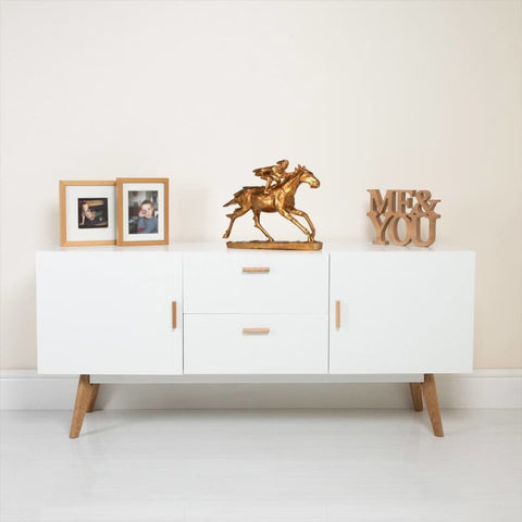 Bronzene Pferdestatue<br> Moderne 21 cm