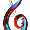 Moderne Skulptur<br> Mehrfarbiges Glasdesign