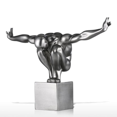 Mannstatue<br> Sportlergerechtes Design