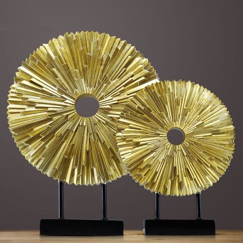 Luxuriöse moderne Skulptur<br> Räder