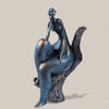 Runde Frauenstatue<br> Unabhängig 33/59 cm