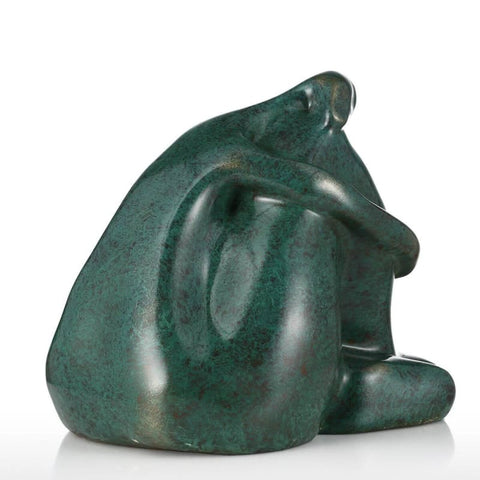 Frauenstatue<br> Runder Denker 26 cm