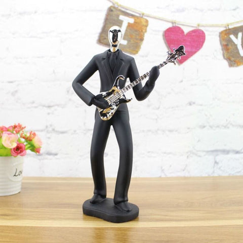 Mannstatue<br> Gruppe von Musikern