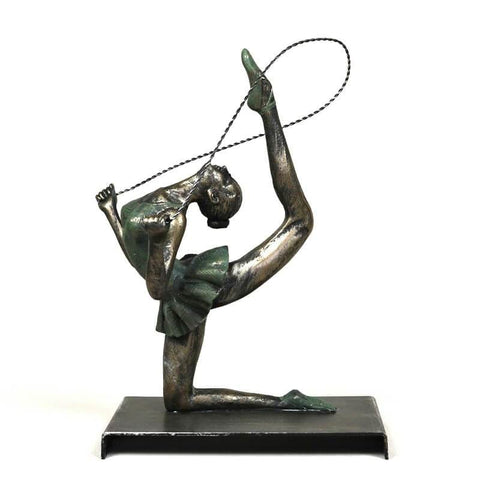 Frauenstatue<br> Retro-Turner 23/24/27 cm