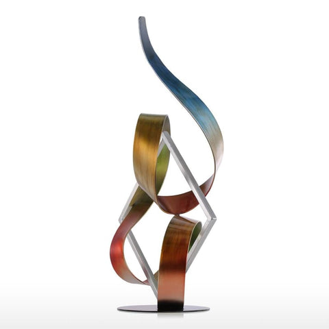 Metallskulptur<br> Banddesign
