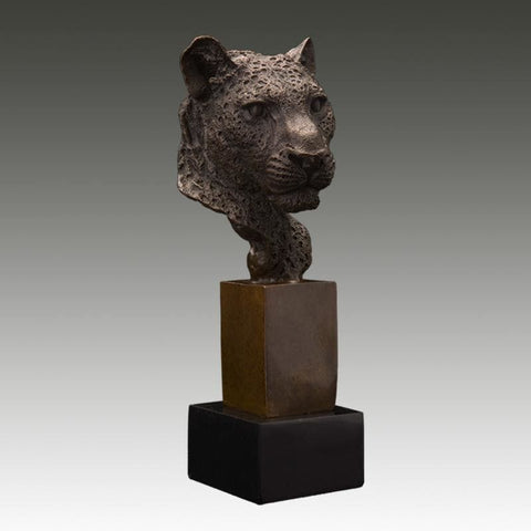 Statue Panthere Bronze