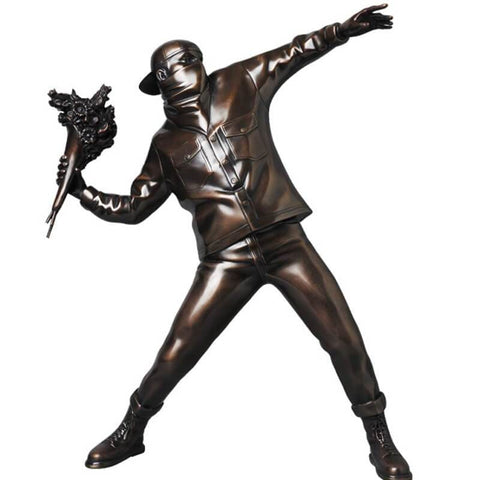 Zeitgenössische Skulptur<br> Banksy-Blumenbomber
