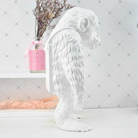 Gorilla-Statue<br> Banksy Brandalism Affe 36 cm