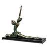 Frauenstatue<br> Retro-Turner 23/24/27 cm