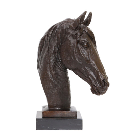 cheval bronze pj mene