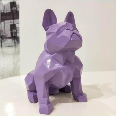 Bulldoggenstatue<br> Origami 20 cm