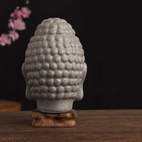 Moderne Kopfskulptur<br> von Buddha