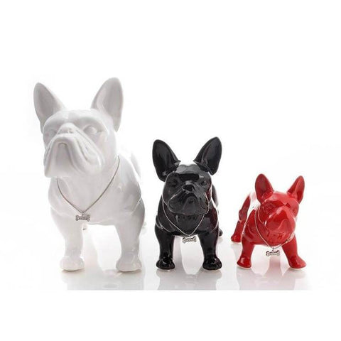 Hundestatue<br> Französische Bulldogge 20 / 29 cm