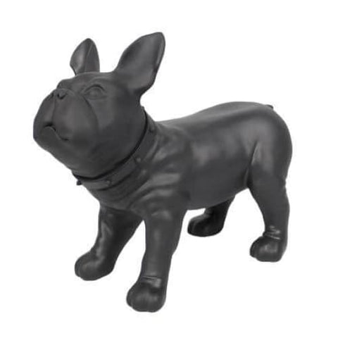Hundestatue<br> Bulldoggenfarbe 33 cm
