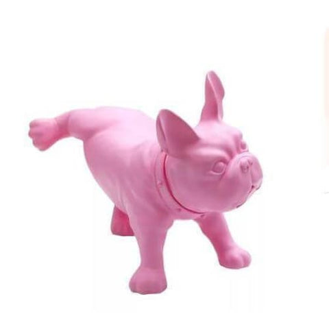Hundestatue<br> Bulldoggenfarbe 33 cm