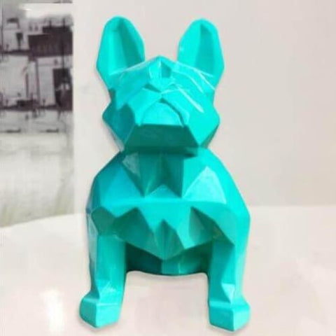 Bulldoggenstatue<br> Origami 20 cm
