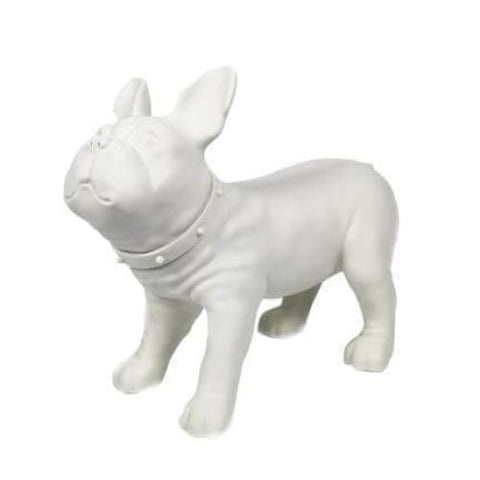 Hundestatue<br> Bulldoggenfarbe 33 cm