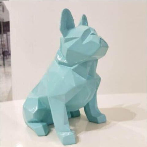 Bulldoggenstatue<br> Origami 20 cm