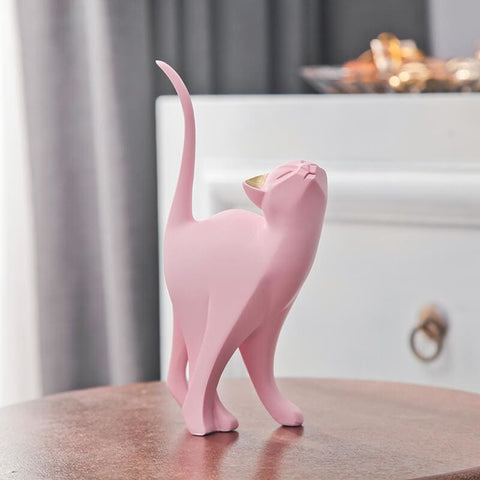 Statue-Katzen-Design