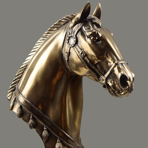 Pferdestatue<br> Bronze