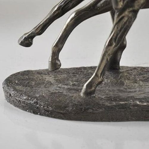 Pferdestatue<br> Fahrer