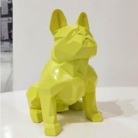 Bulldoggenstatue<br> Origami 20 cm