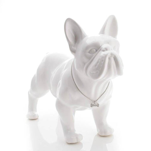 Hundestatue<br> Französische Bulldogge 20 / 29 cm