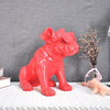 Hundestatue<br> Bulldoggenbrille 34 cm
