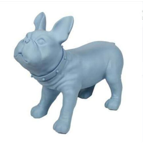 Hundestatue<br> Bulldoggenfarbe 33 cm