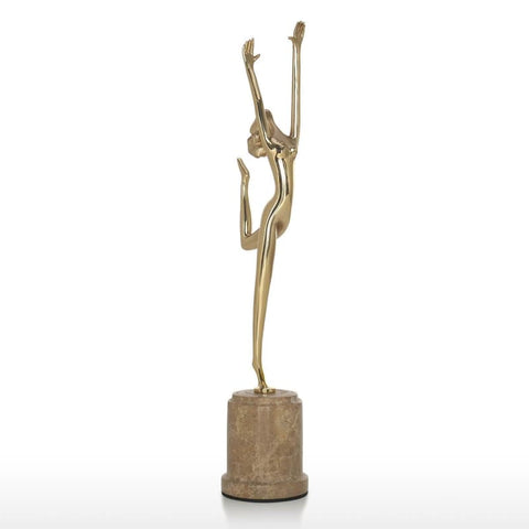 Frauenstatue<br> Designer-Tänzerin 30 cm