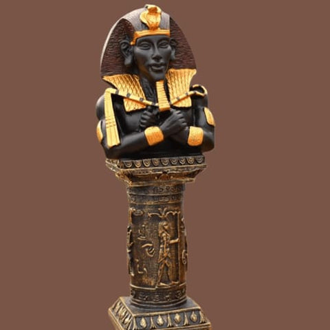 Statue Pharao Ägypten<br> Nemes