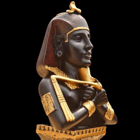 Statue Pharao Ägypten<br> Nemes