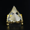 Pyramide Ägypten Dekoration<br> Kristall 6 cm