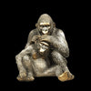 Dekorative Gorilla-Statue<br> Familie