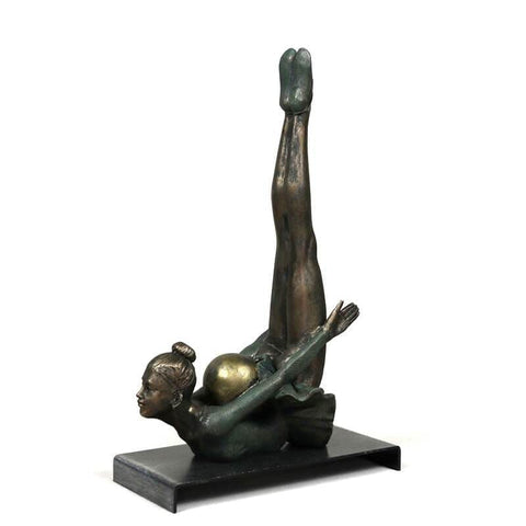 Frauenstatue<br> Retro-Turner 23/24/27 cm