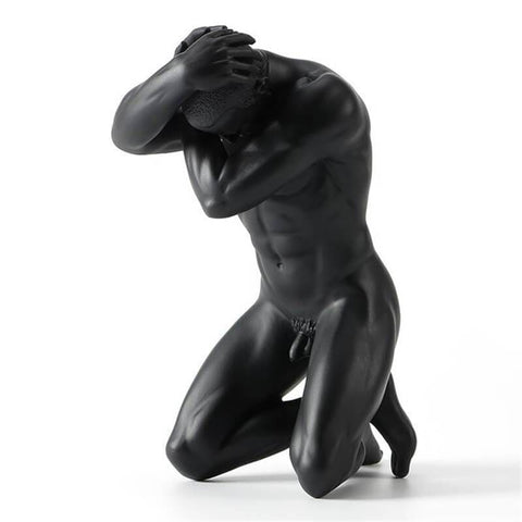 Mannstatue<br> Adams Outfit