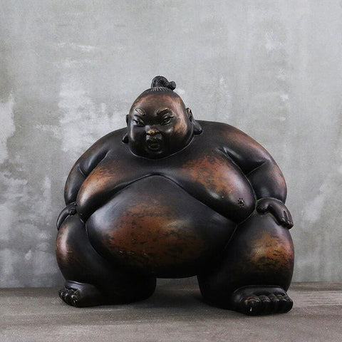 Mannstatue<br> Japanisches Sumo