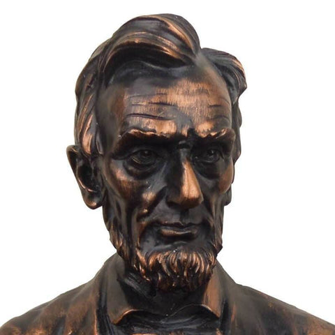 Mannstatue<br> Abraham Lincoln-Büste