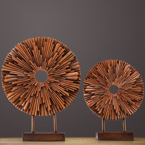 Luxuriöse moderne Skulptur<br> Räder